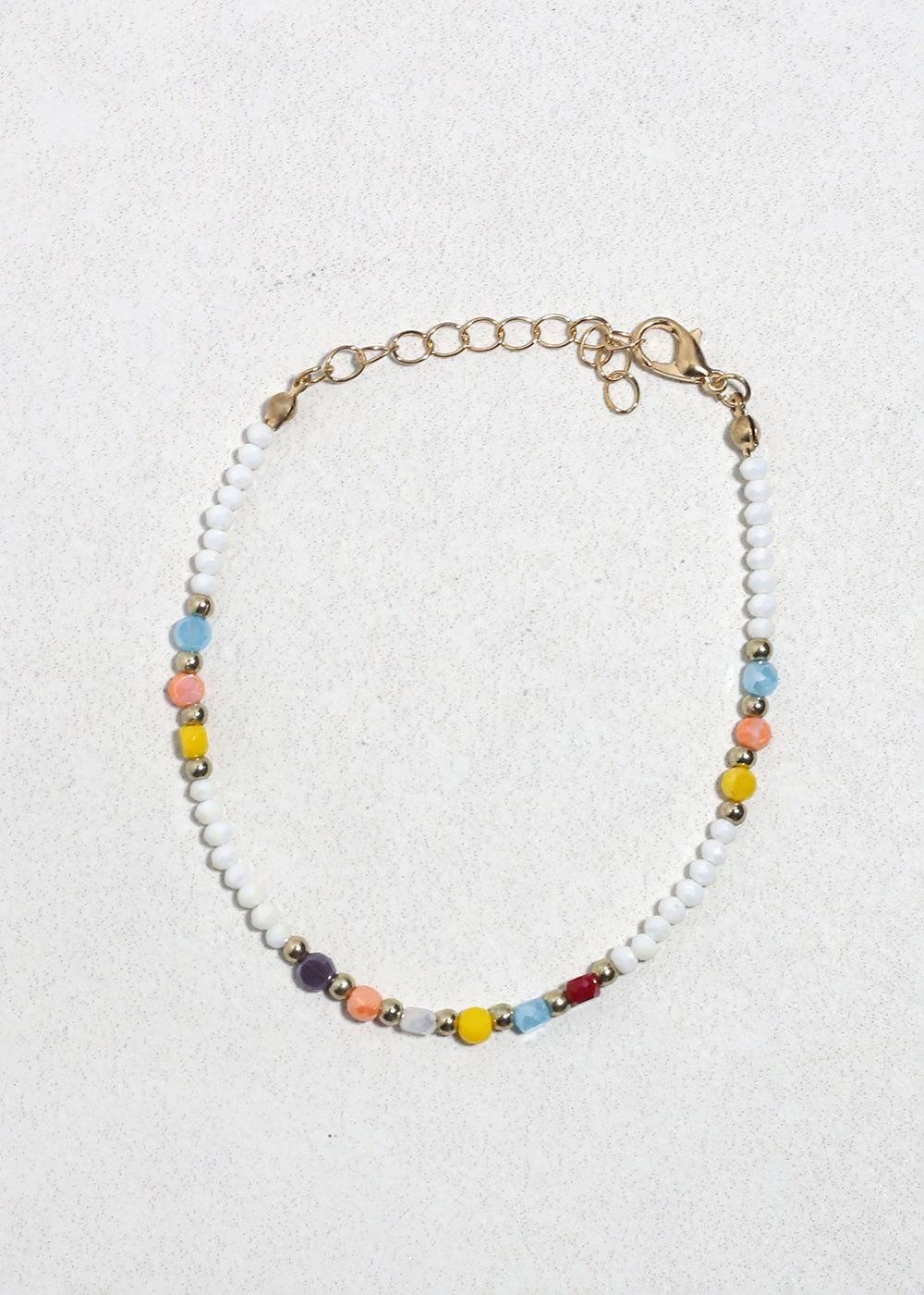Everyday Crystal Beaded Bracelet