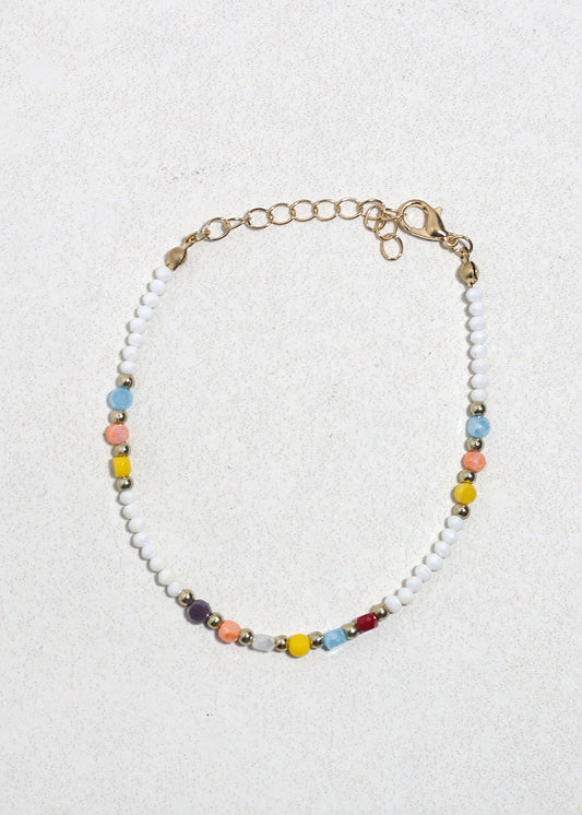 Everyday Crystal Beaded Bracelet