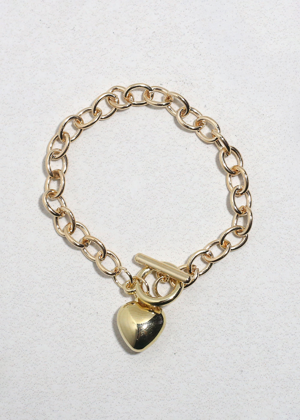 Heart Charm Bracelet