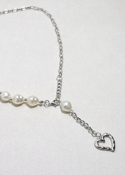 The Heart of Pearls Necklace Set