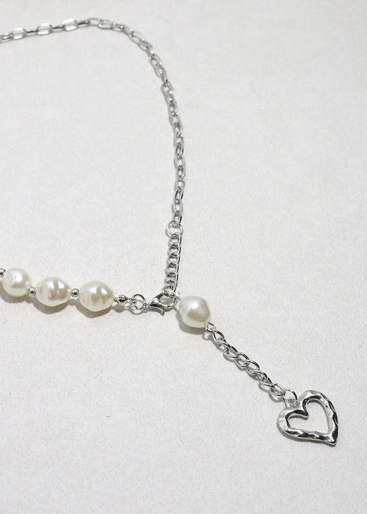 The Heart of Pearls Necklace Set