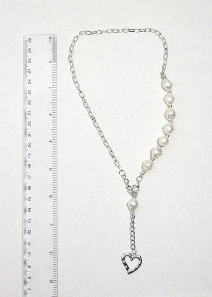 The Heart of Pearls Necklace Set