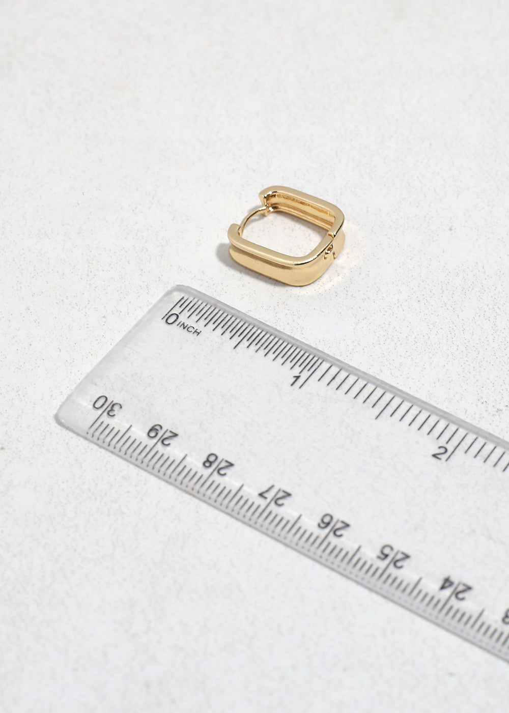 Contour Huggie Earrings