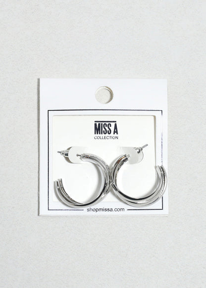 Luxe Layered Hoop Earrings