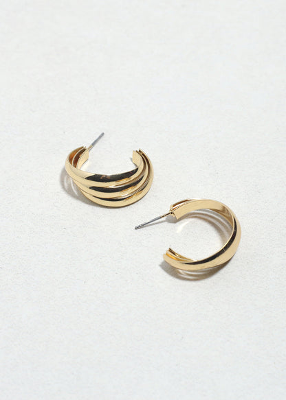 Luxe Layered Hoop Earrings