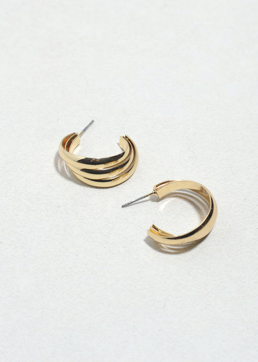 Luxe Layered Hoop Earrings