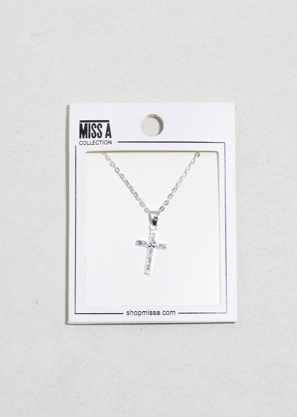 Radiant Faith Cross Necklace