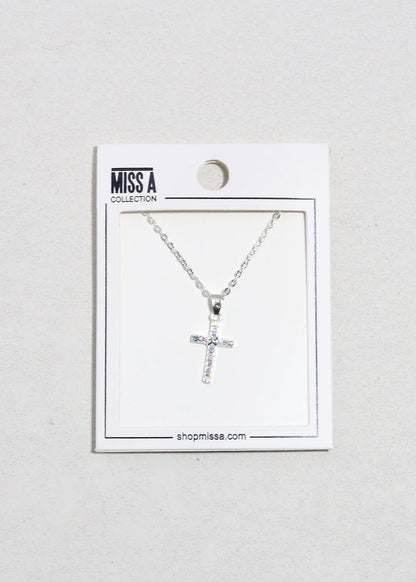 Radiant Faith Cross Necklace