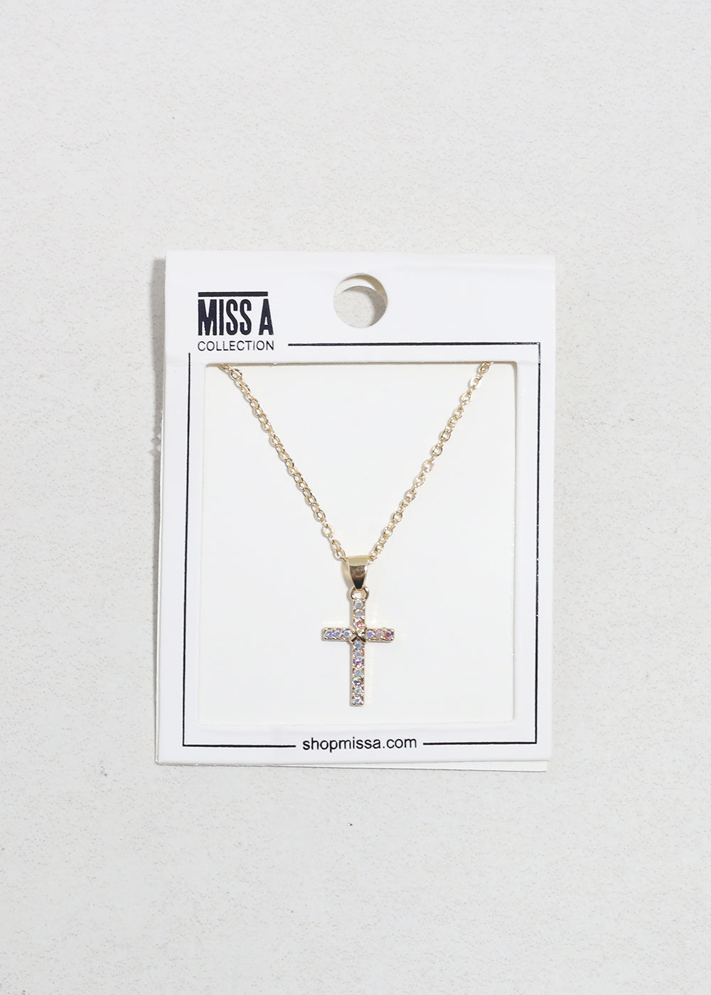 Radiant Faith Cross Necklace