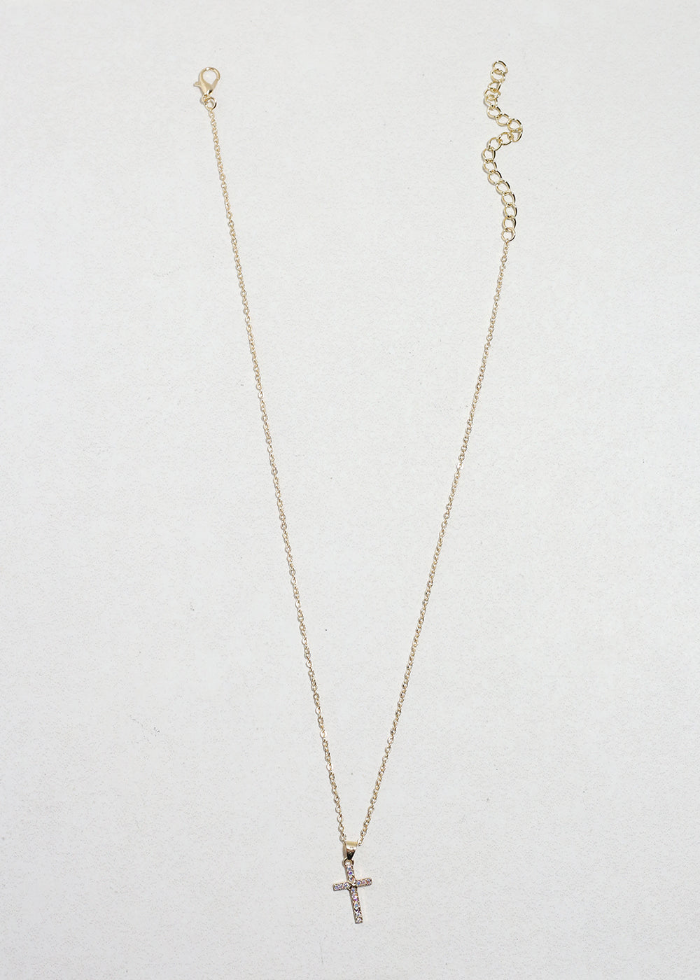 Radiant Faith Cross Necklace