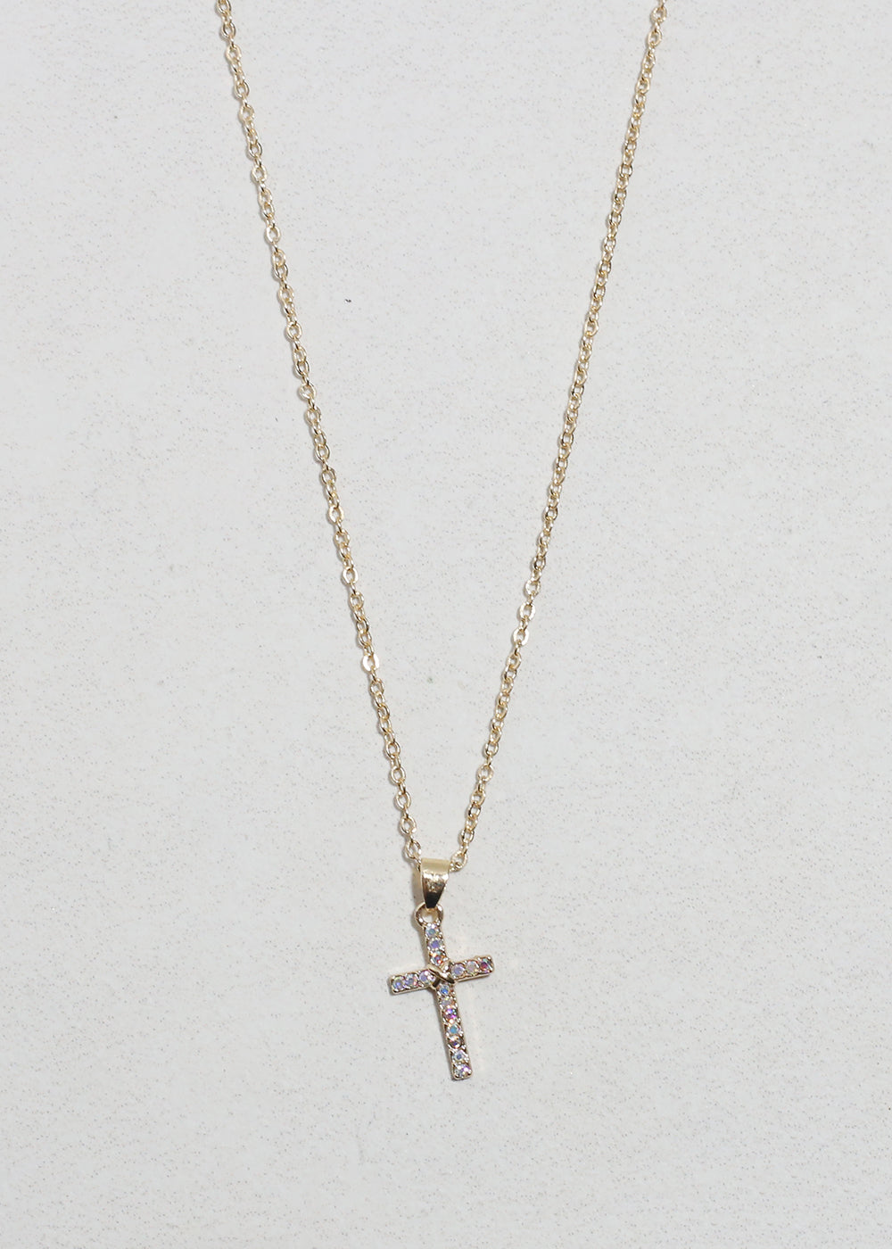 Radiant Faith Cross Necklace