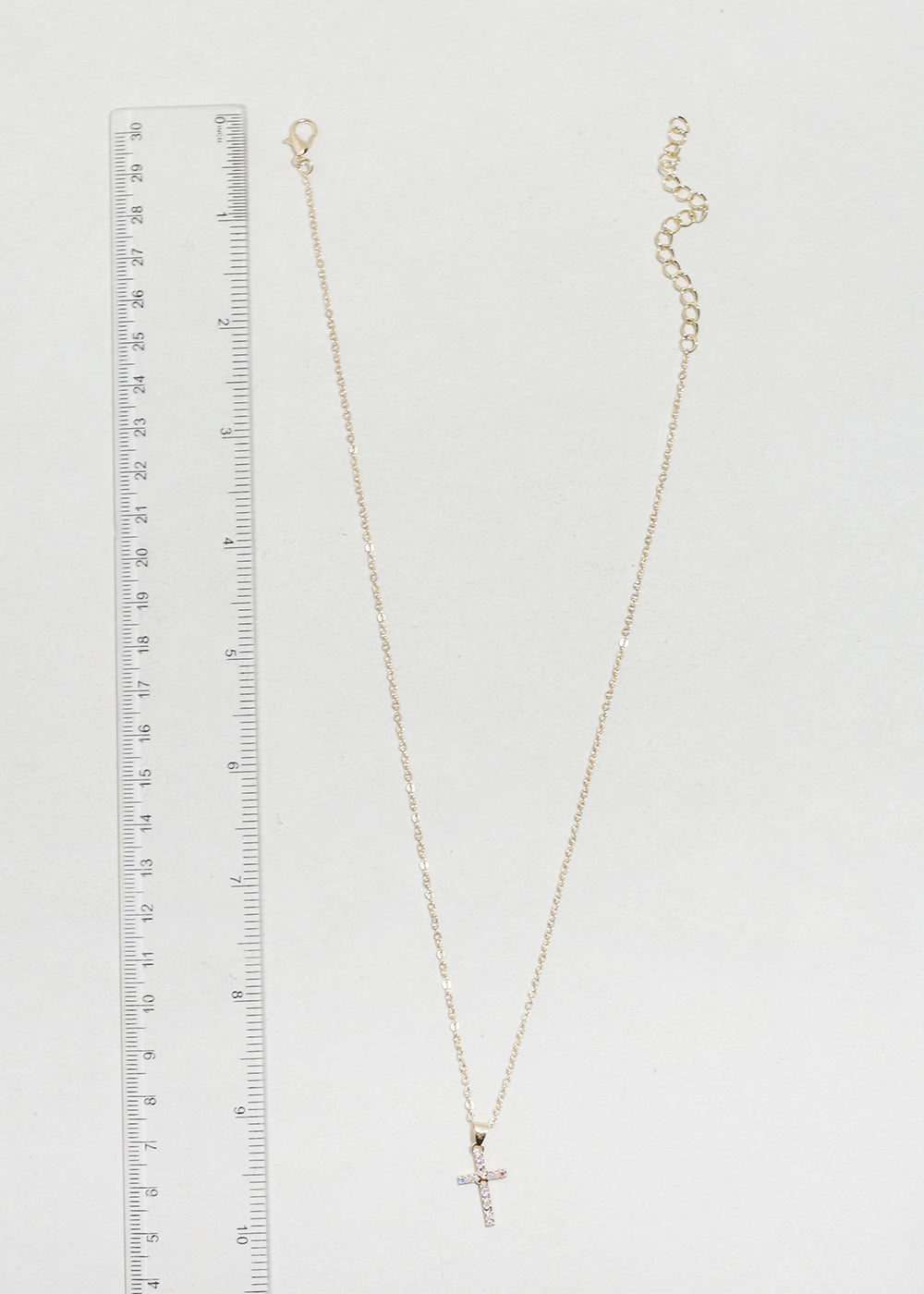 Radiant Faith Cross Necklace