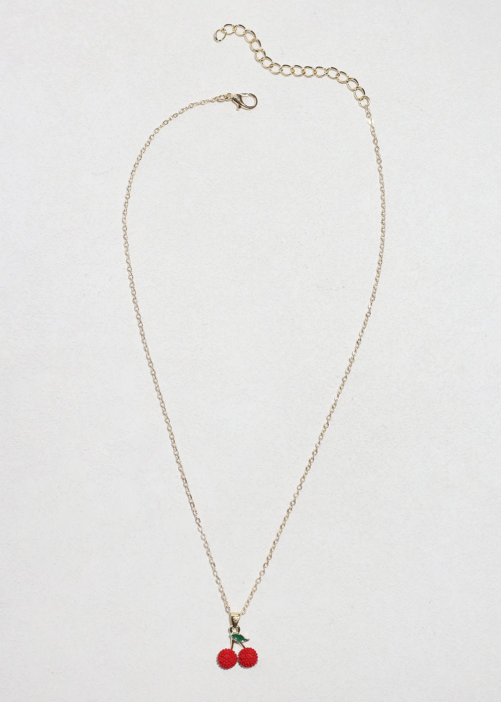 Cherry Pendant Necklace