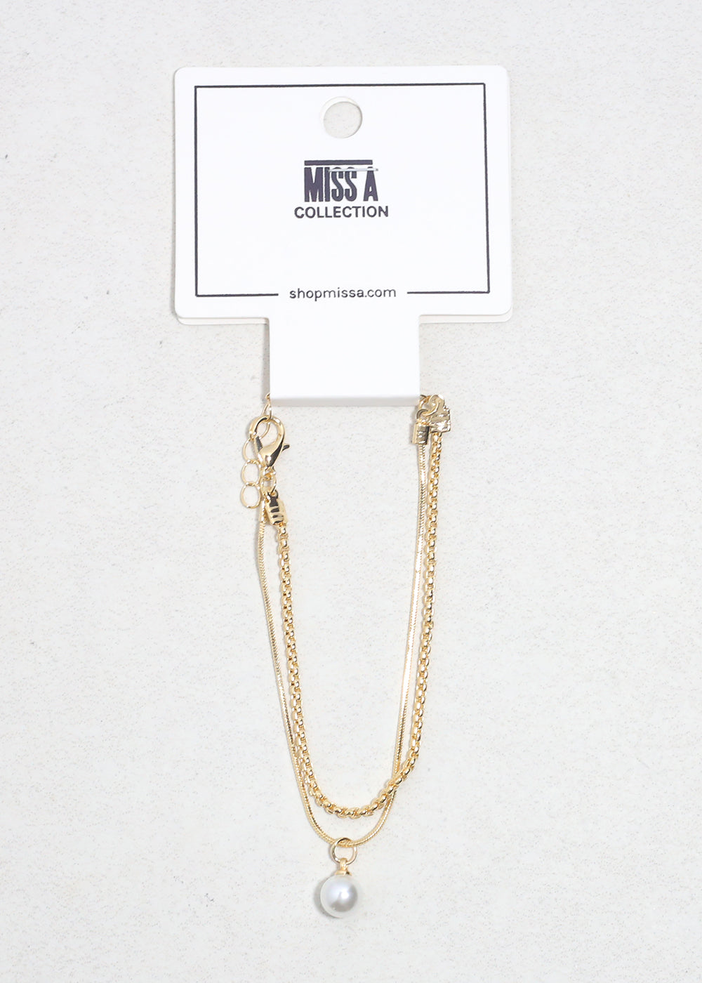 Simply Pearl-fect Chain Bracelet