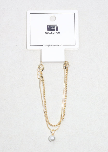 Simply Pearl-fect Chain Bracelet