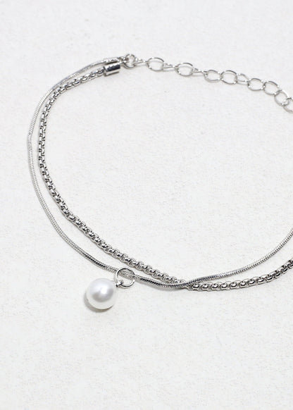 Simply Pearl-fect Chain Bracelet