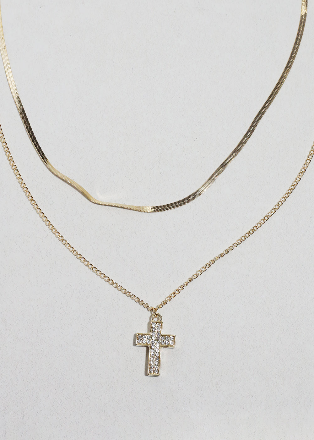 The Lumière Cross Necklace