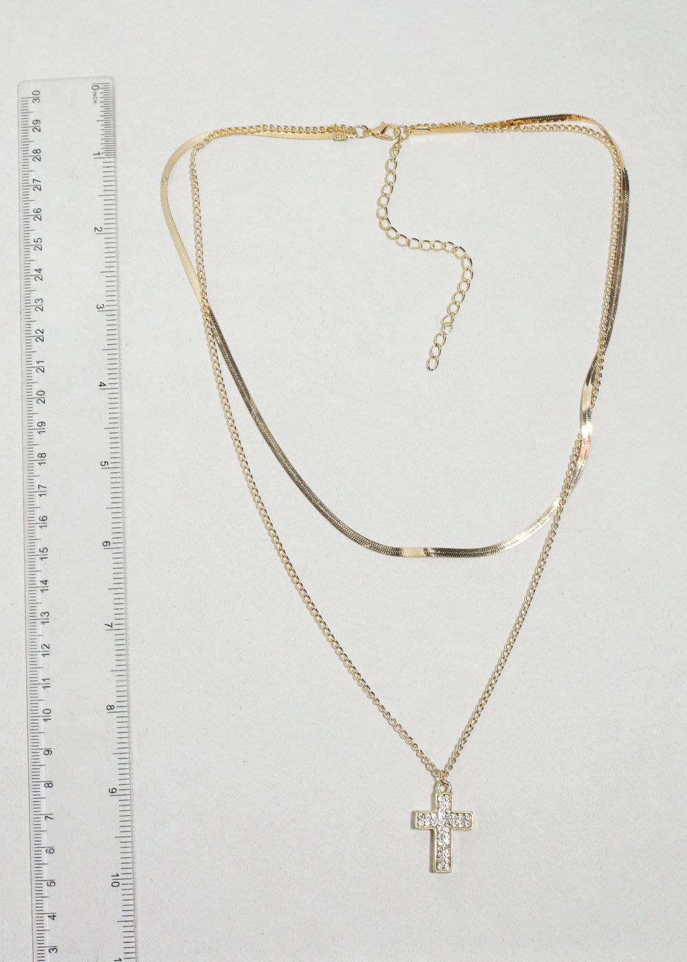 The Lumière Cross Necklace