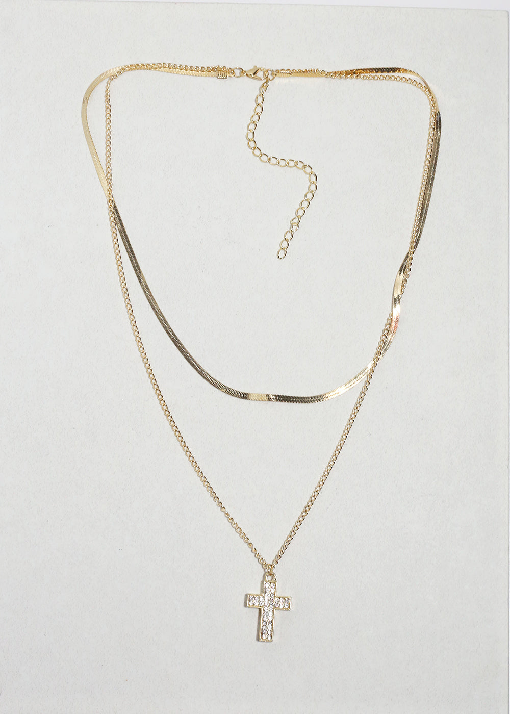 The Lumière Cross Necklace