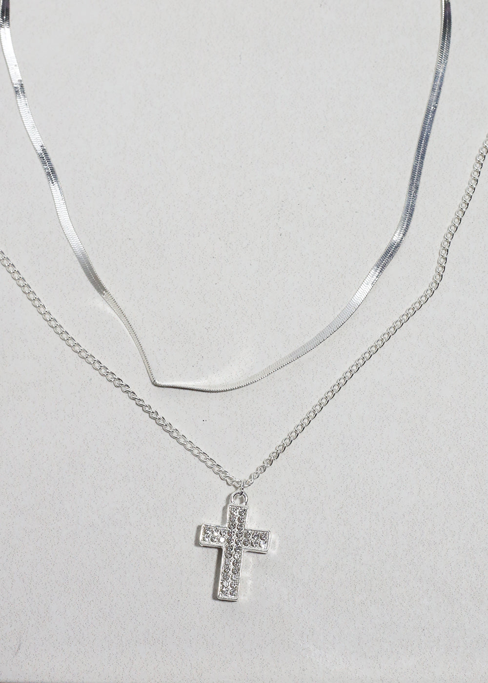 The Lumière Cross Necklace