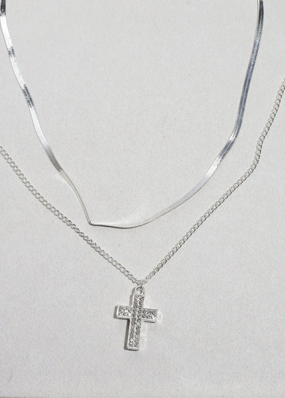 The Lumière Cross Necklace