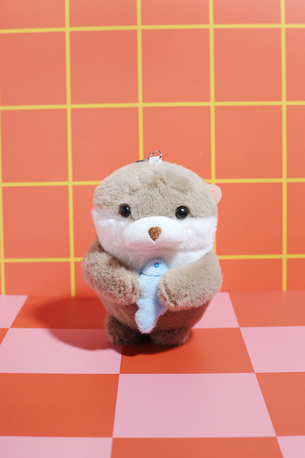 Otterly Cute Plush Keychain