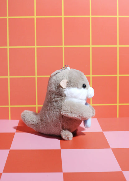 Otterly Cute Plush Keychain