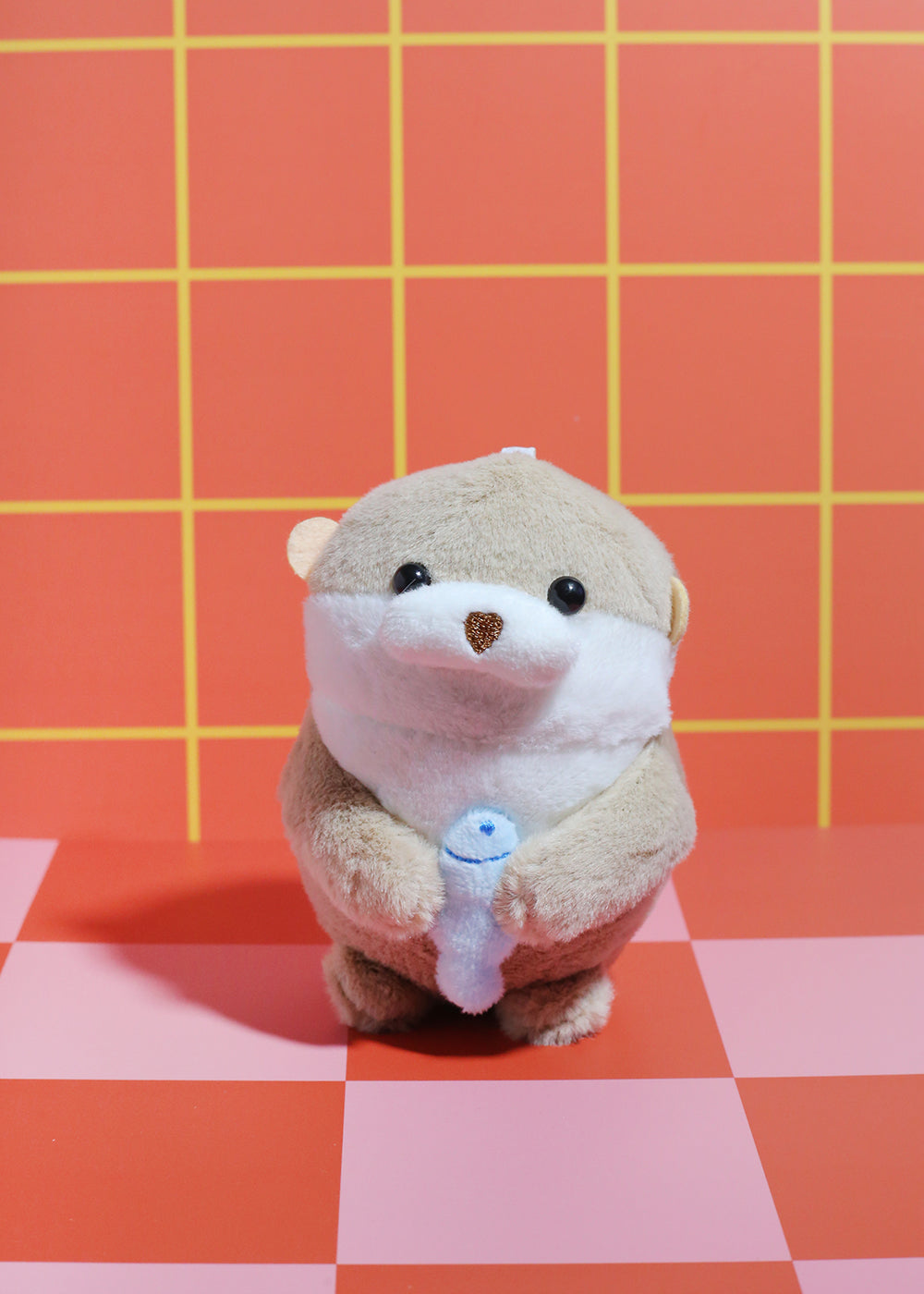 Otterly Cute Plush Keychain
