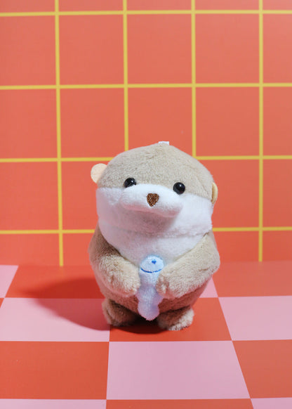 Otterly Cute Plush Keychain