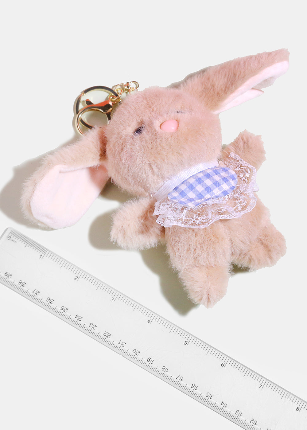 Sweet Bunny Plush Keychain