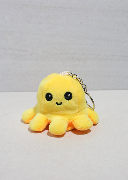 Mood Flip Octopus Plush Bag Charm