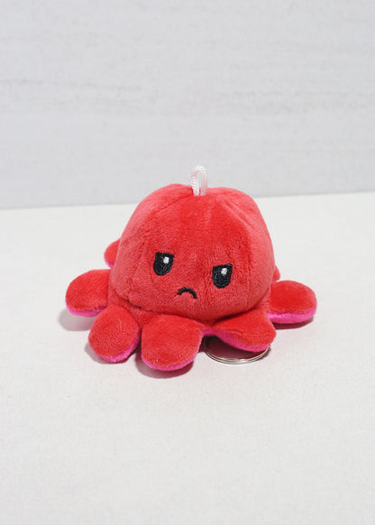 Mood Flip Octopus Plush Bag Charm