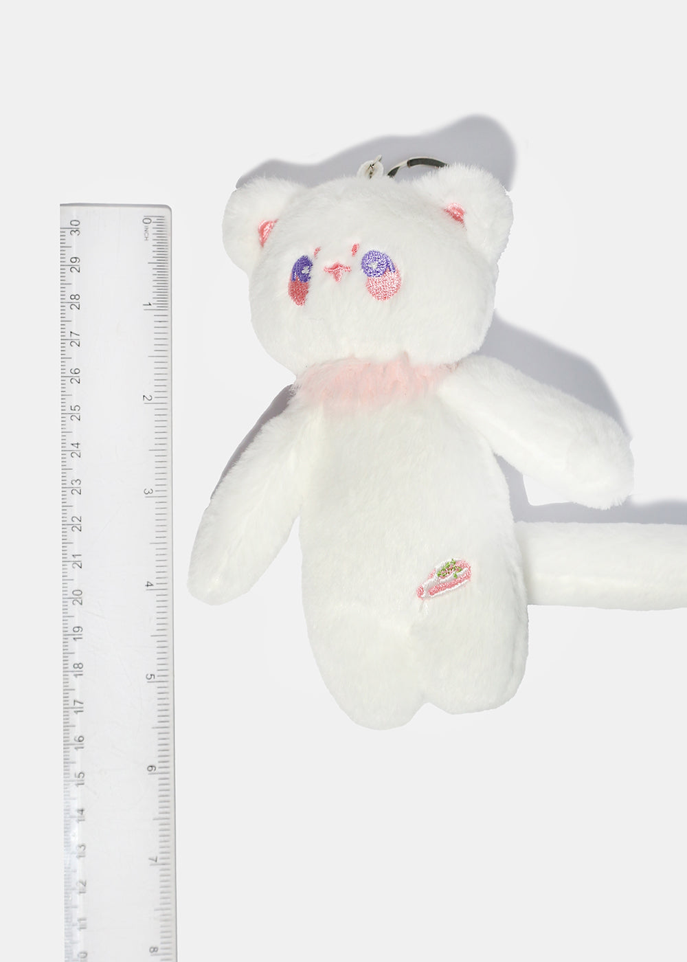 Cozy Kitty Plush Keychain