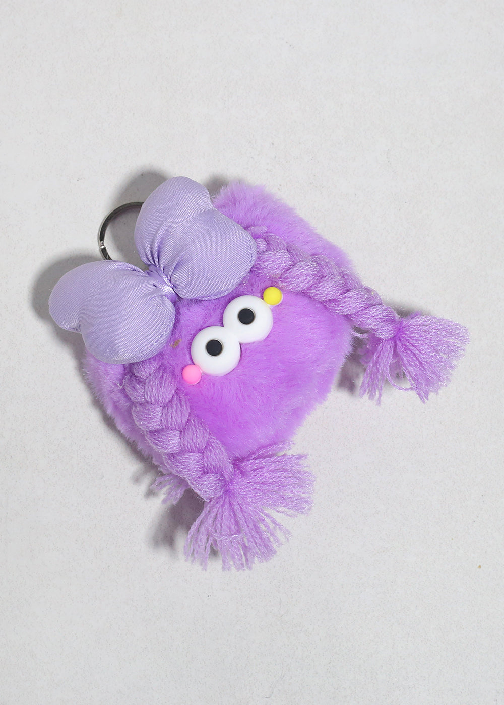 Fluffy Braid Cutie Bag Charm