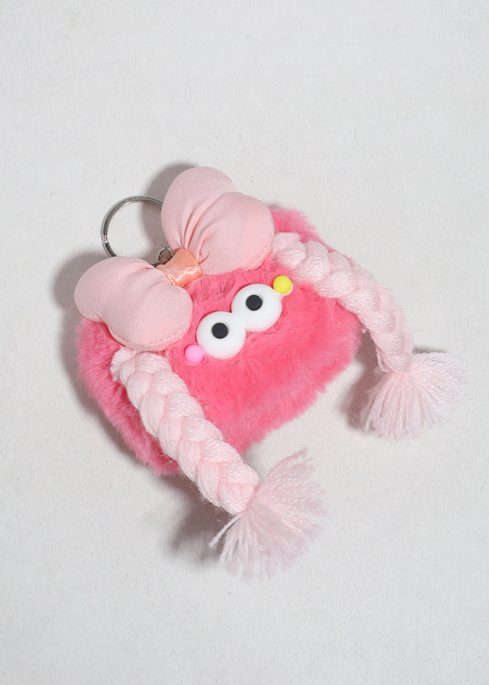 Fluffy Braid Cutie Bag Charm