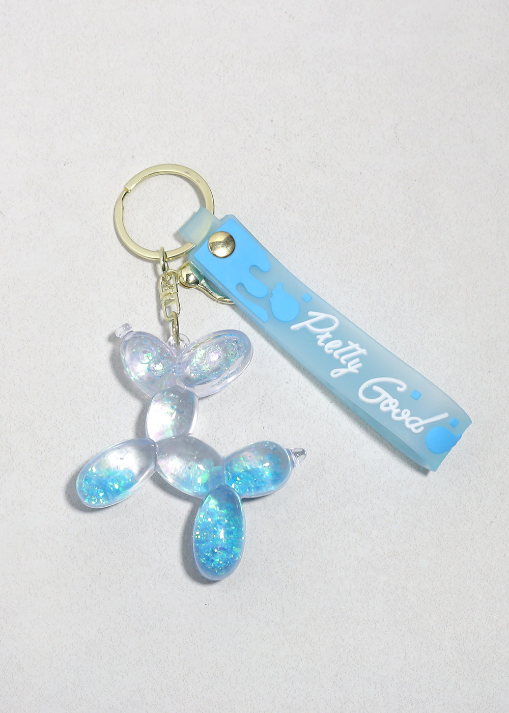Sparkle Pup Balloon Charm Bag Charm
