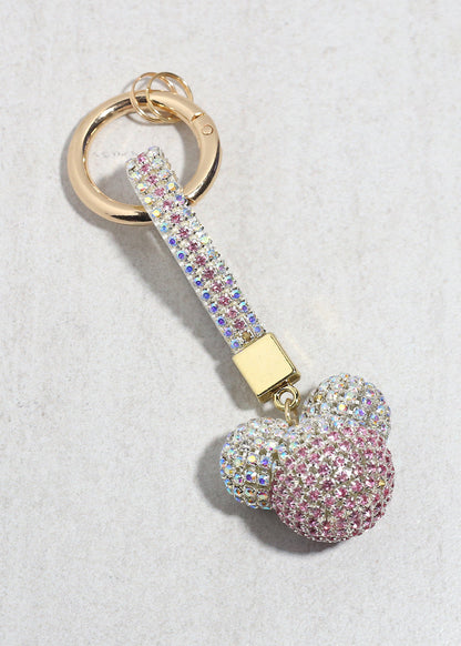 Crystal Bubble Charm Keychain