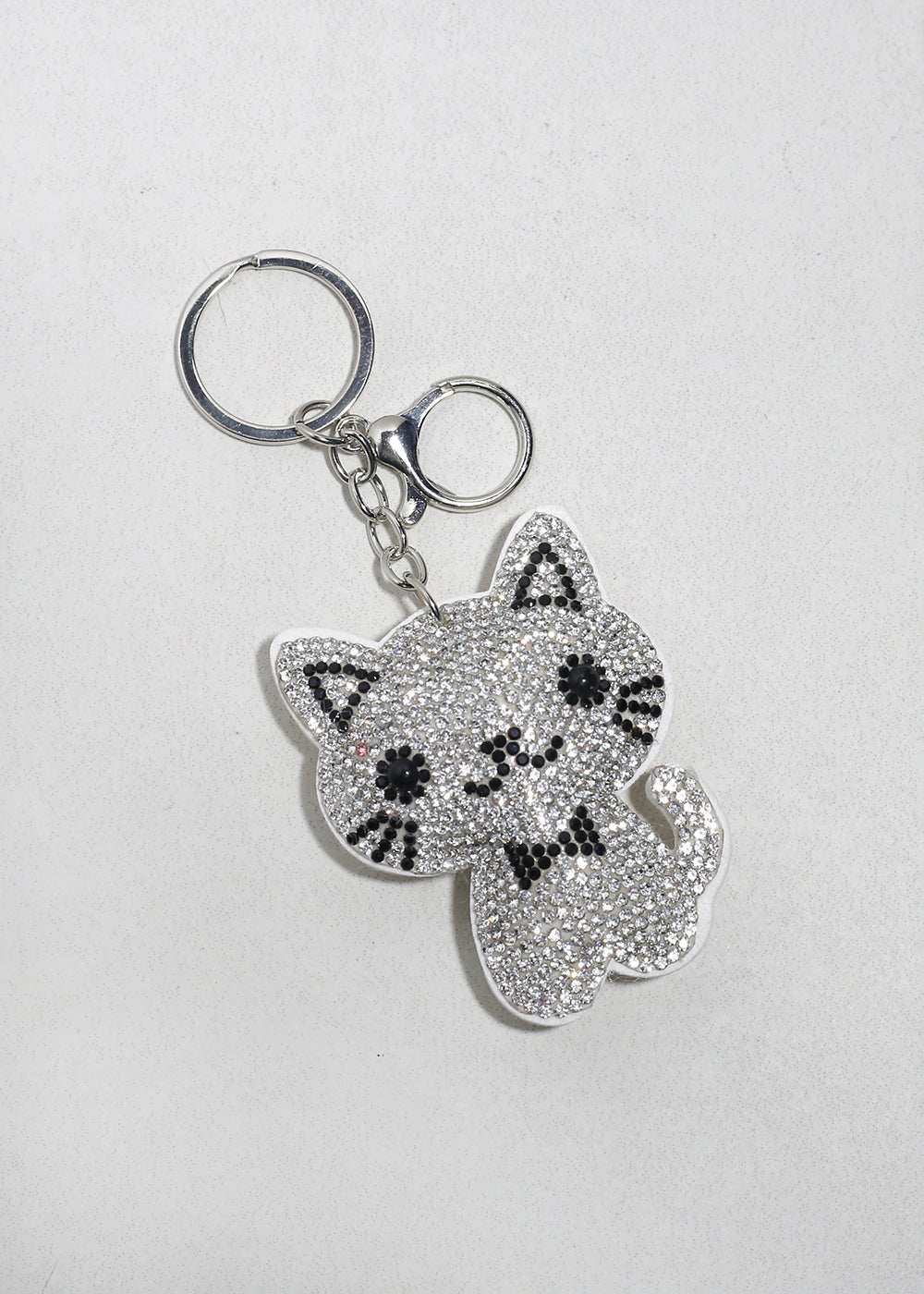 Glam Kitty Sparkle Bag Charm