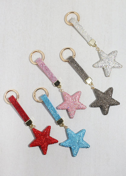 Starluxe Rhinestone Bagcharm