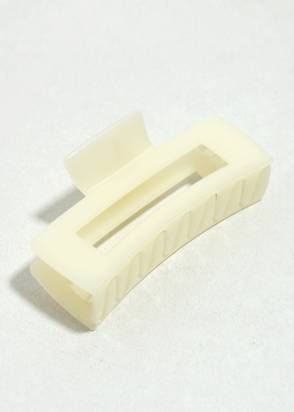 Modern Rectangle Hair Claw Clip