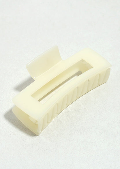 Modern Rectangle Hair Claw Clip