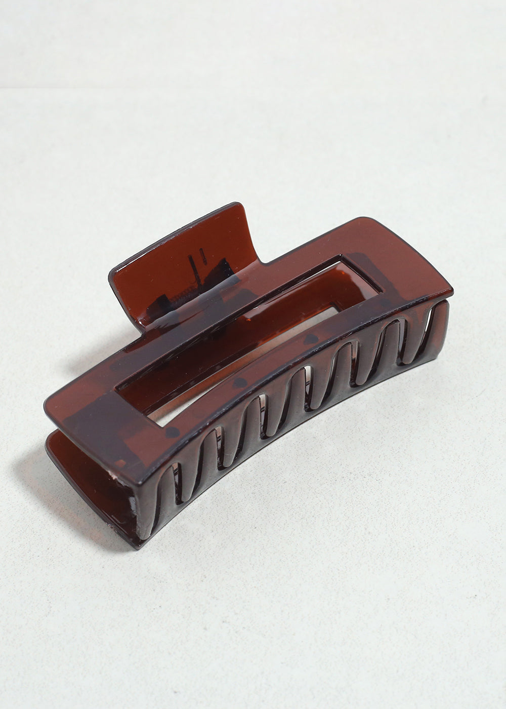Modern Rectangle Hair Claw Clip