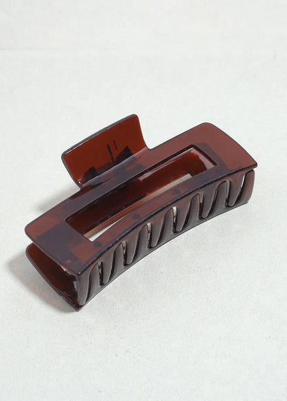 Modern Rectangle Hair Claw Clip