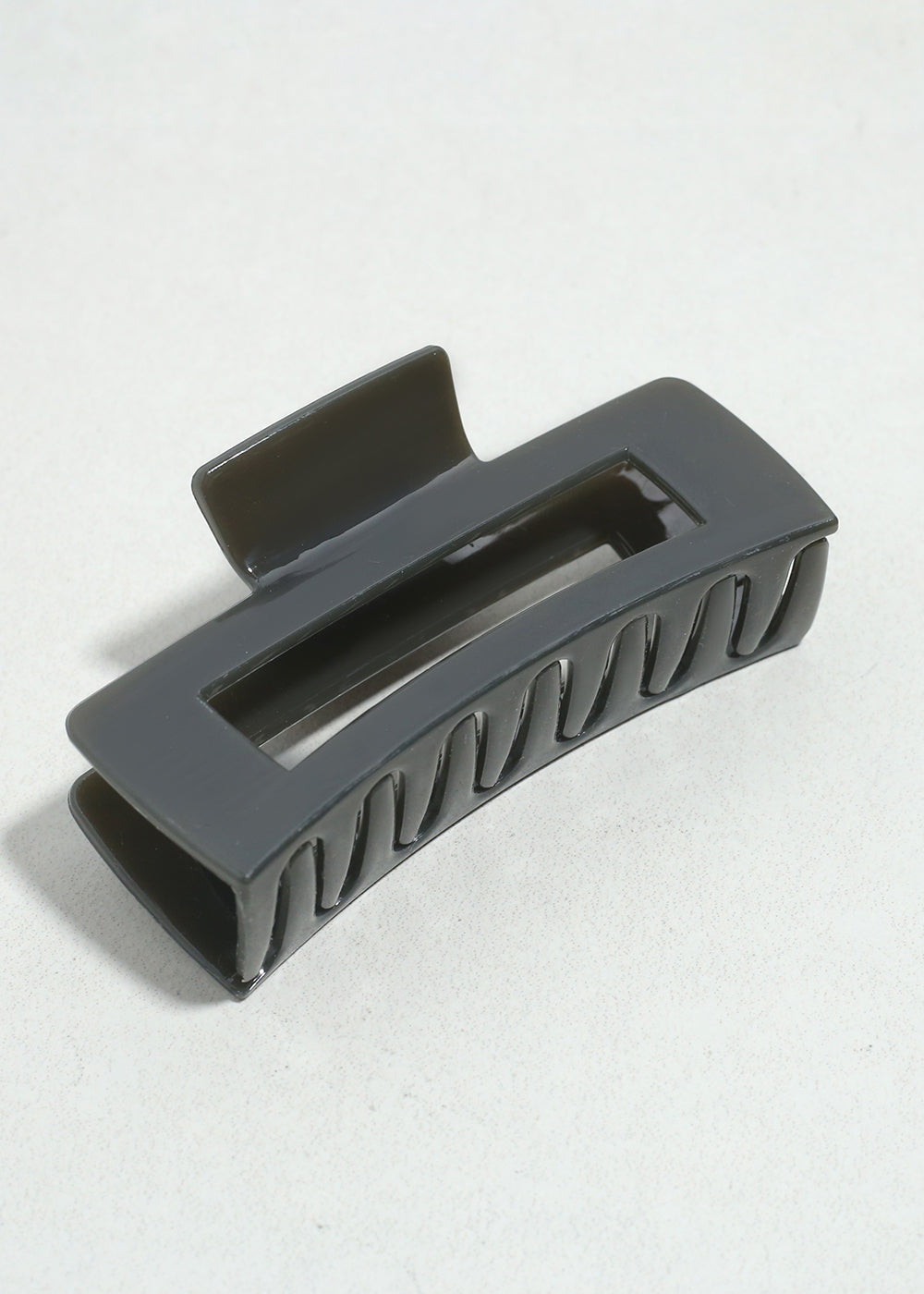 Modern Rectangle Hair Claw Clip