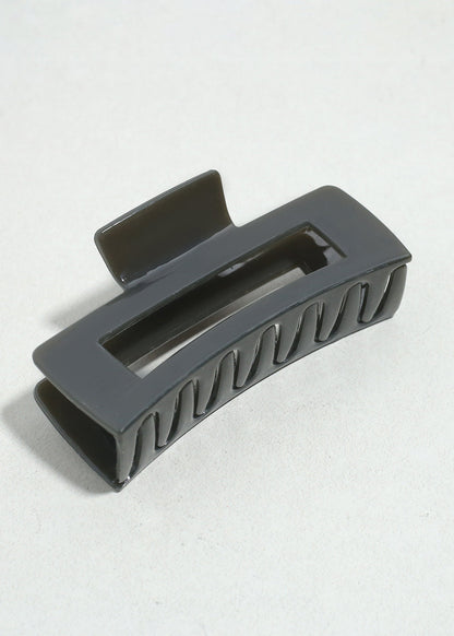 Modern Rectangle Hair Claw Clip