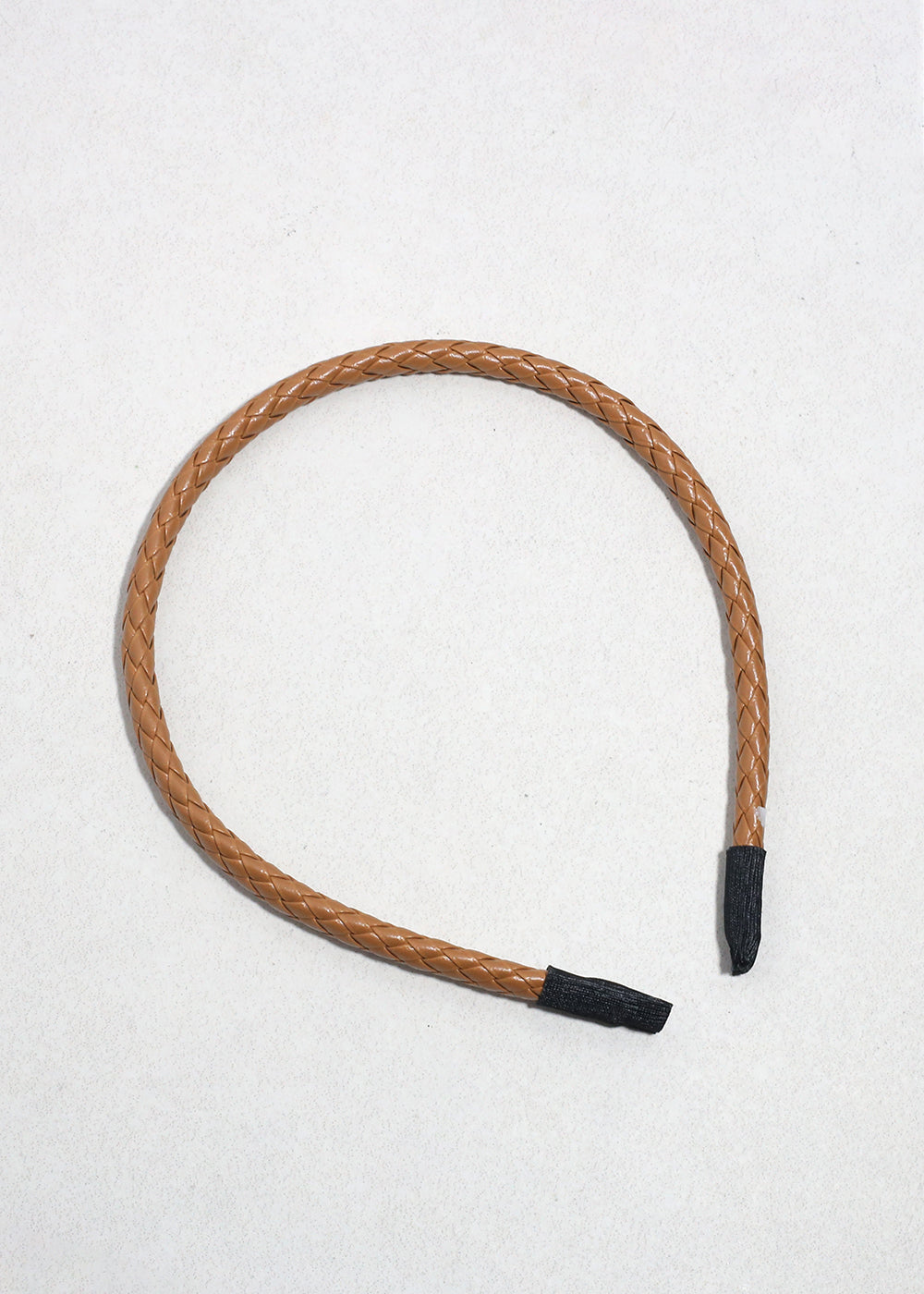 Braided Faux Leather Headband