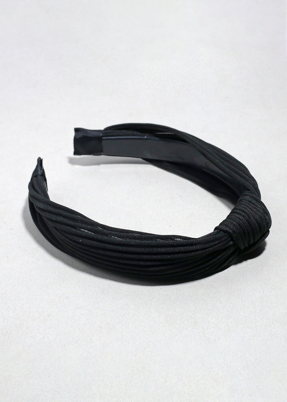 Sculpted Knot Ribbed Headband