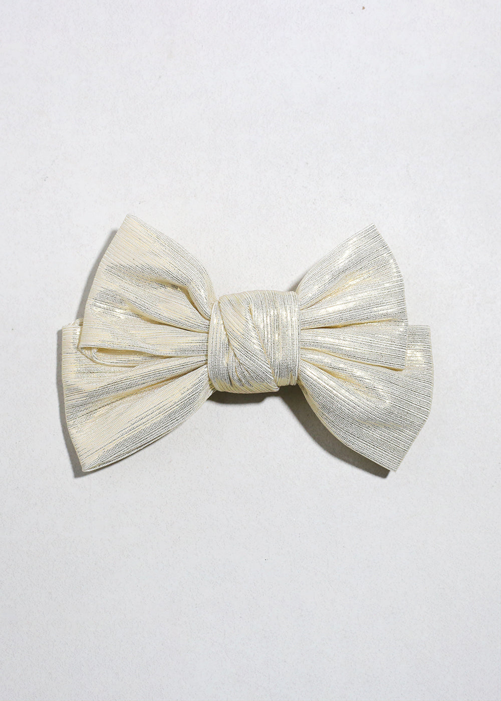 Lumière Sheen Bow Hair Clip