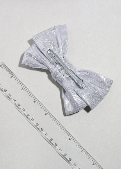 Lumière Sheen Bow Hair Clip