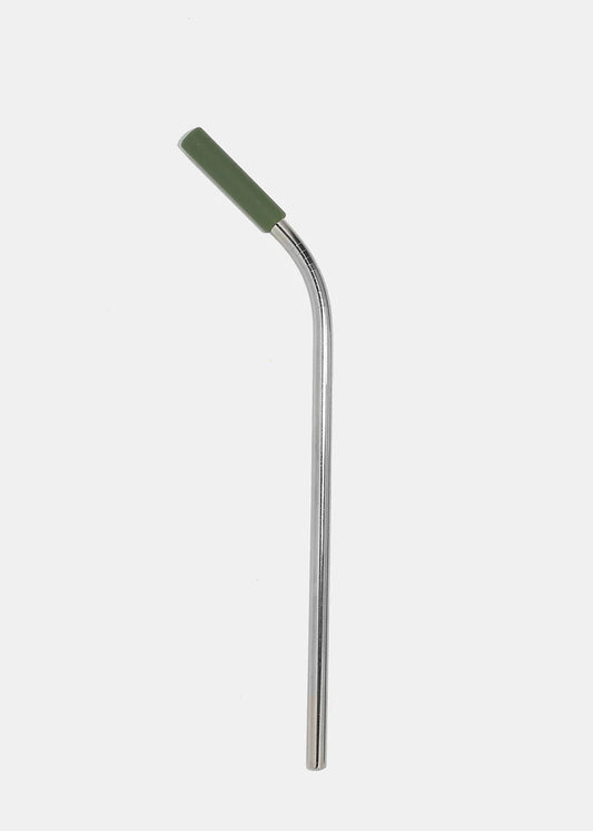 Official Key Items ReUse Metal Straw: Short Bent